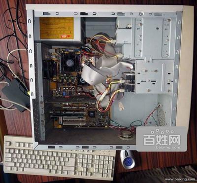 转让个人自用的台式电脑与电脑桌 - 杭州滨江区